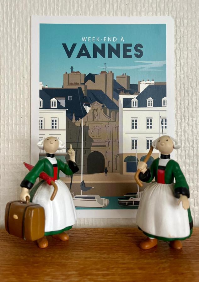 Bienvenue A Indra Lägenhet Vannes Exteriör bild